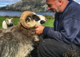 Kosevêr og Lars Erik har god kontakt